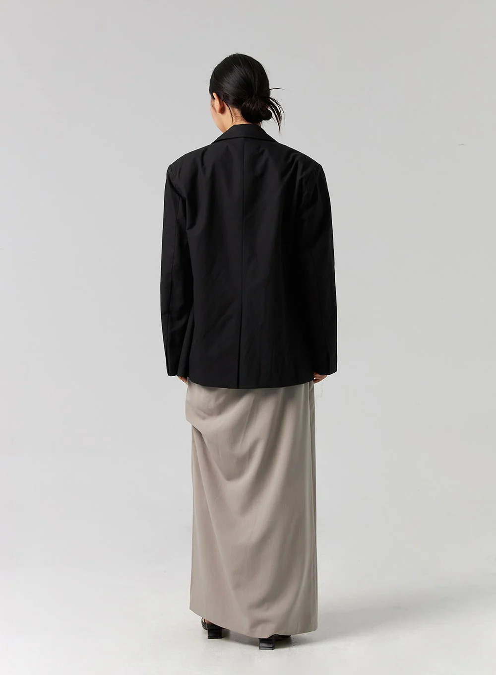 Relaxed Cotton Blazer CG329 - Image 9