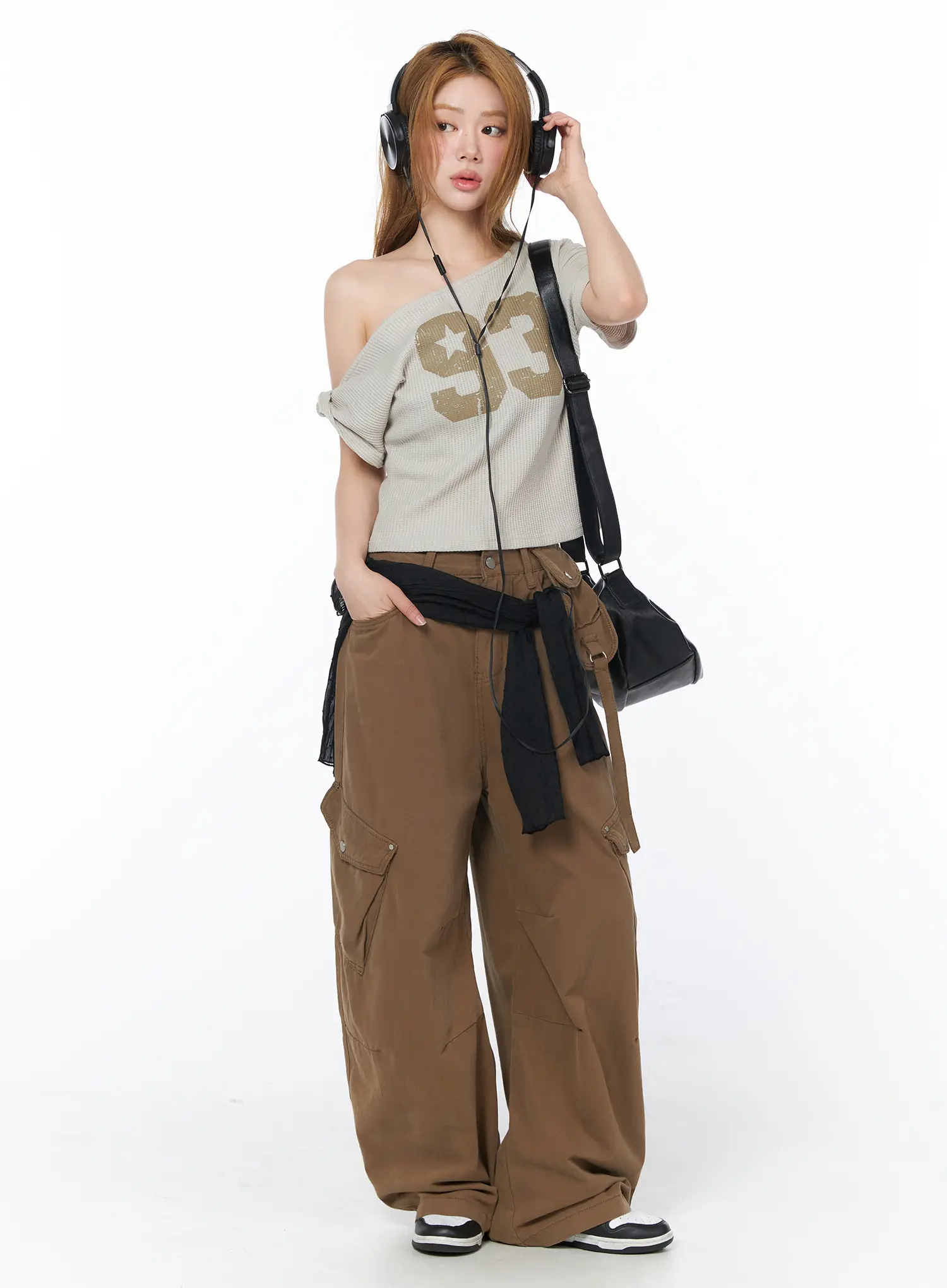 Relaxed Fit Cargo Pants CY506