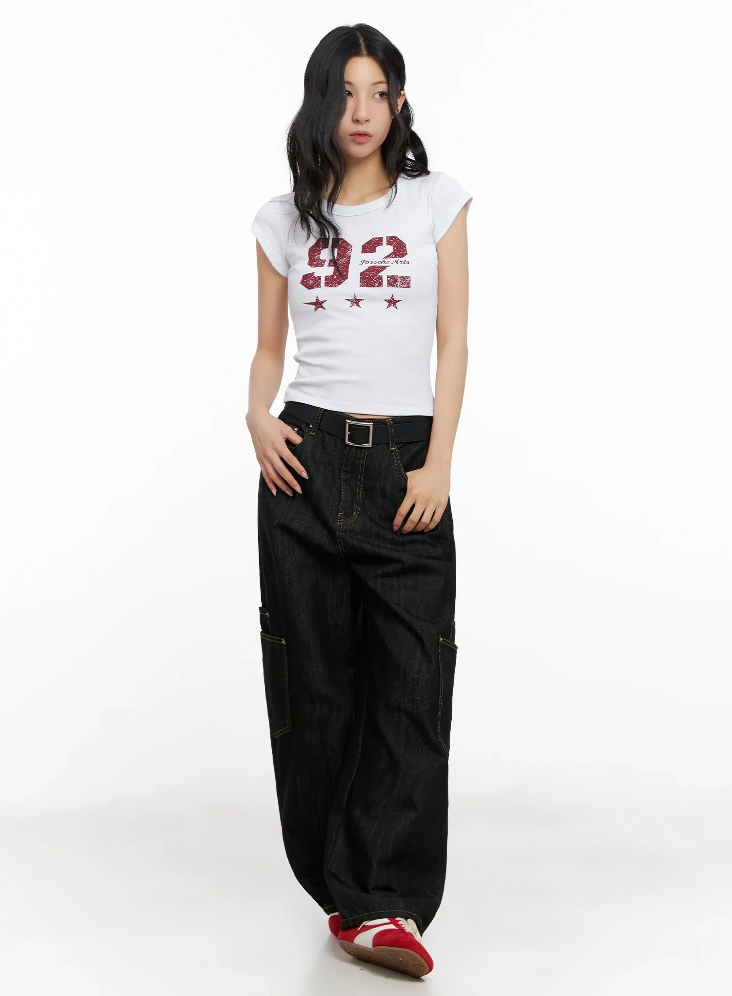 Retro 92 Graphic Top IG508 - Image 2