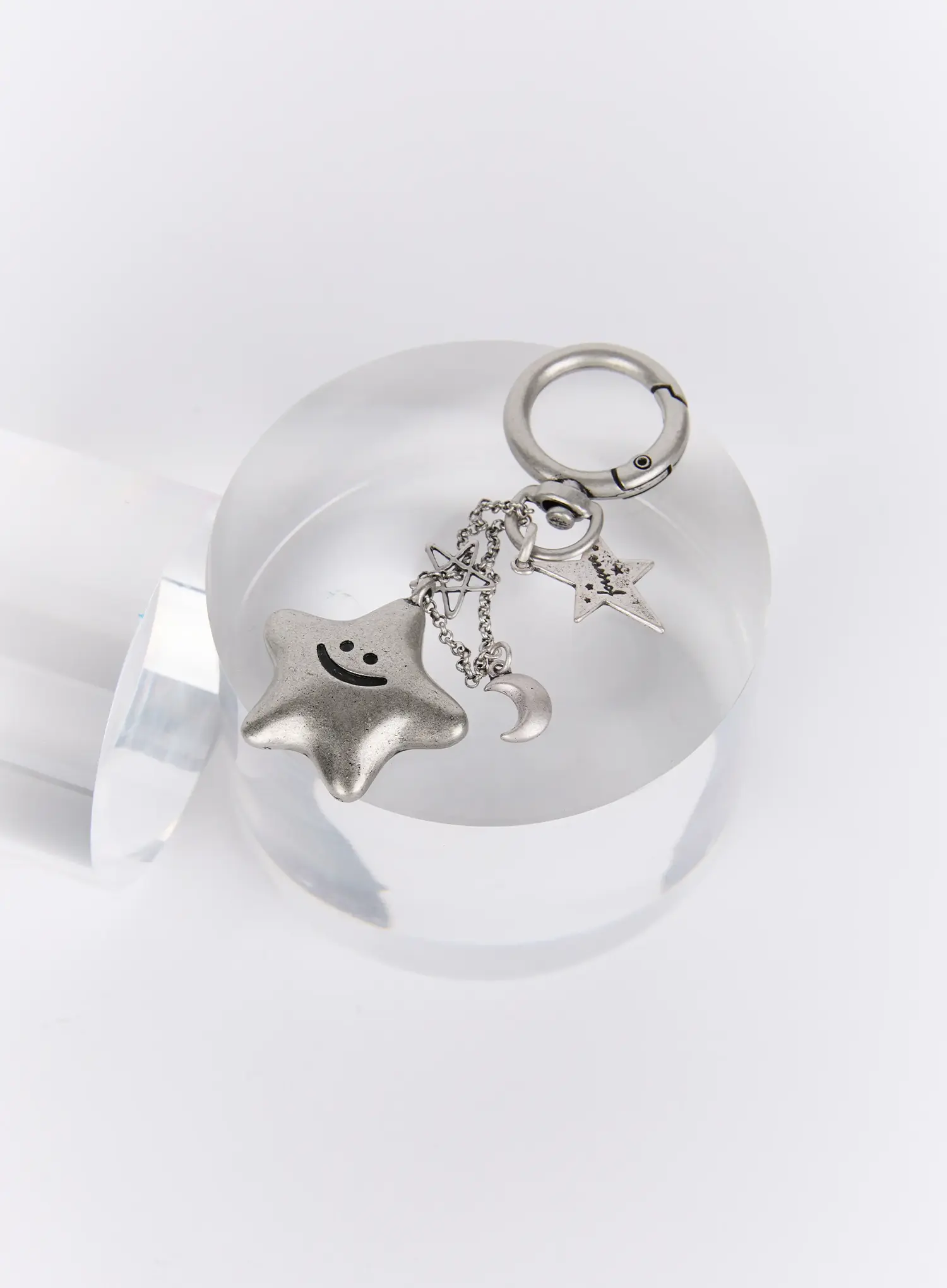 Retro Star Charm Keychain IS516