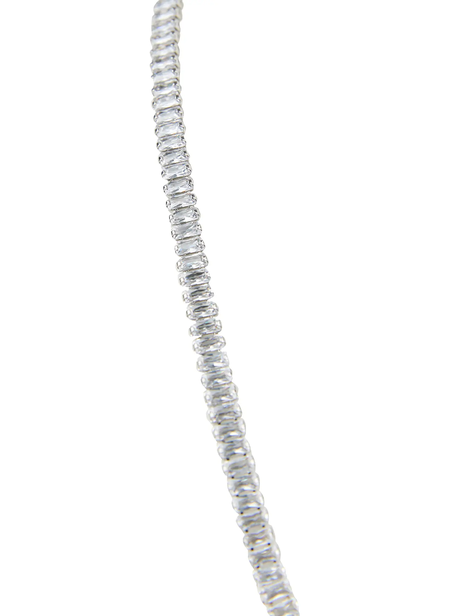 Rhinestone Necklace CG519 - Image 5
