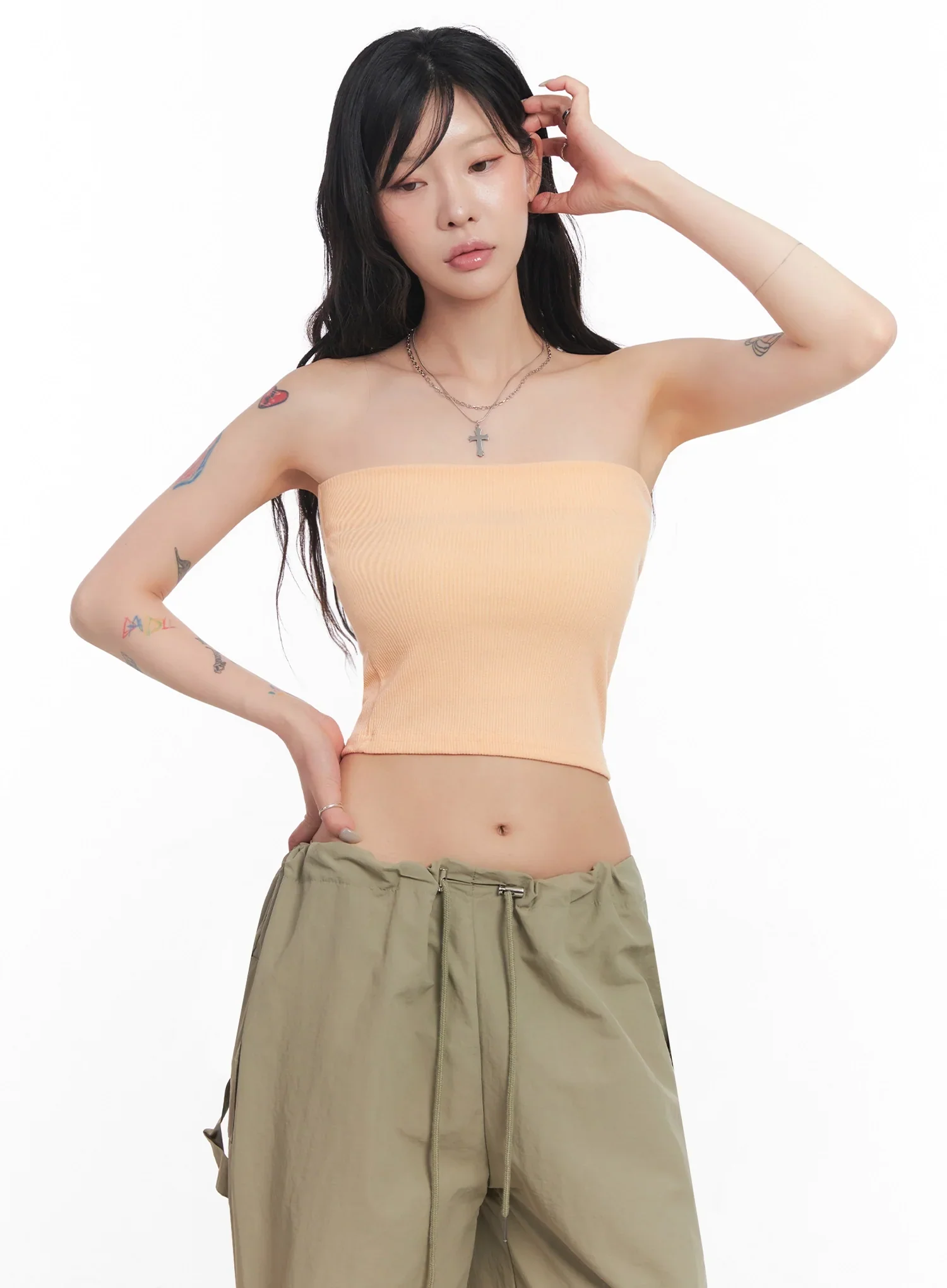 Ribbed Baby Tube Top  IC503 - Image 15