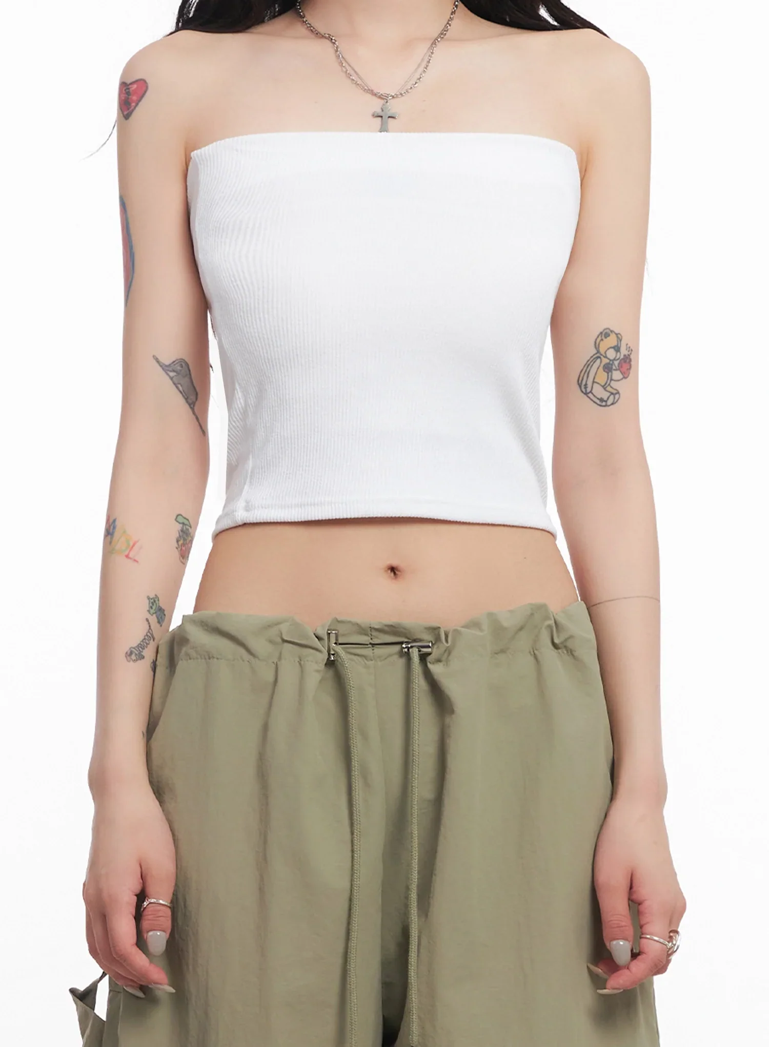 Ribbed Baby Tube Top  IC503 - Image 3