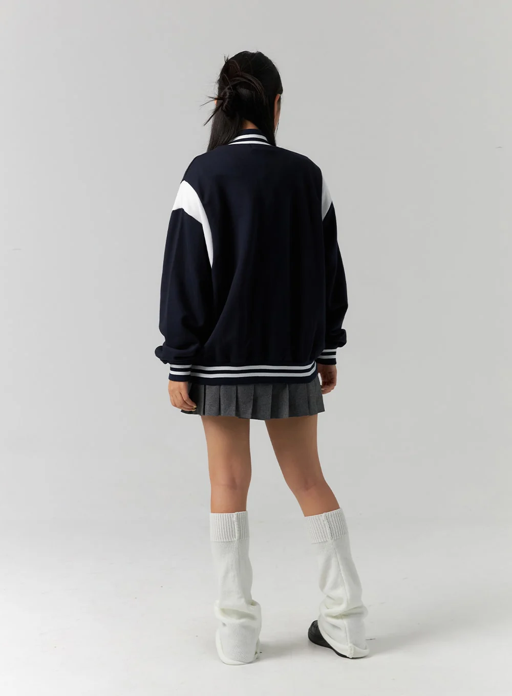 Ribbon Pleated Mini Skirt CS320 - Image 10