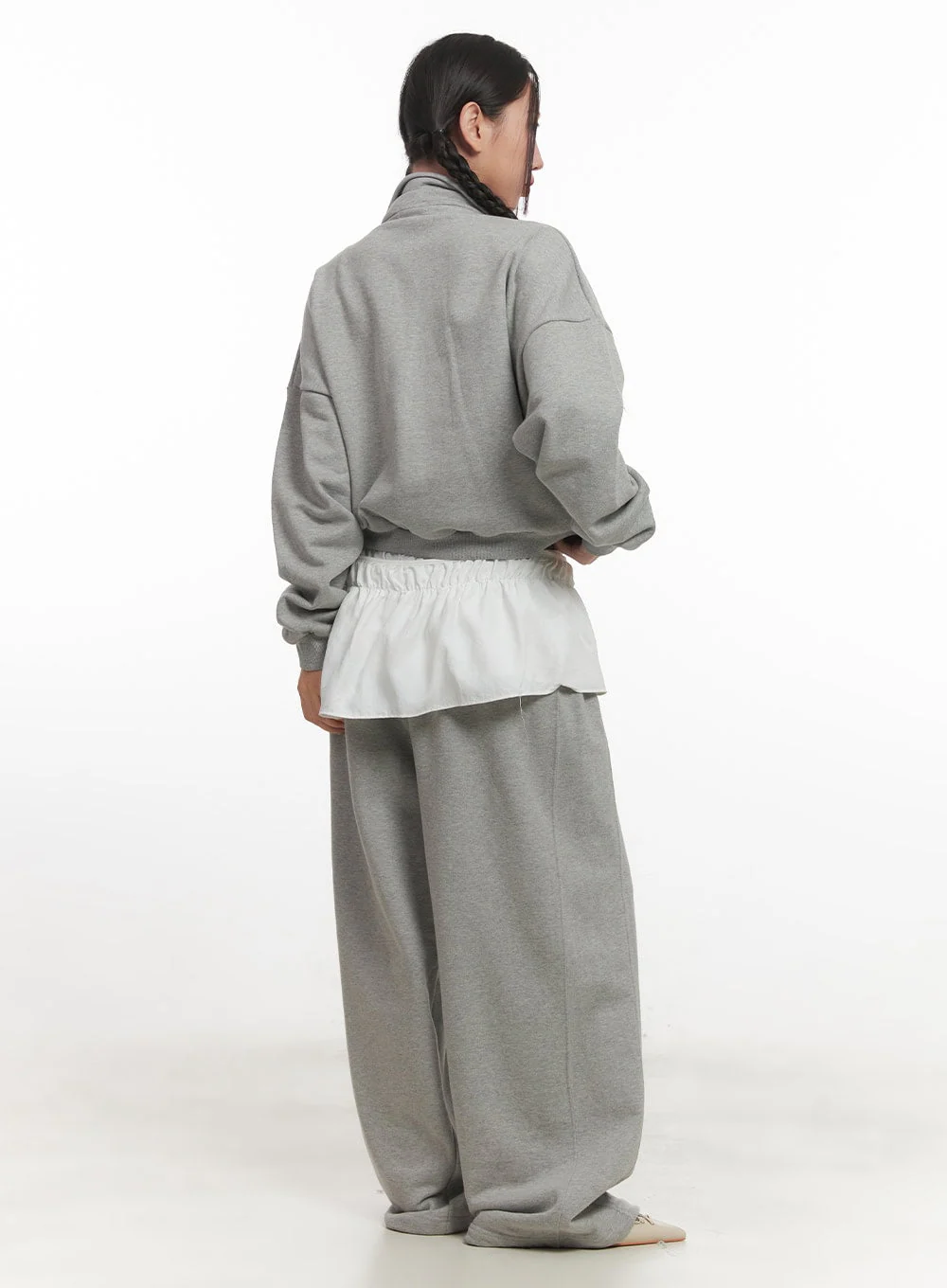 Ribbon Wrap Flare Mini Skirt CF525 - Image 3