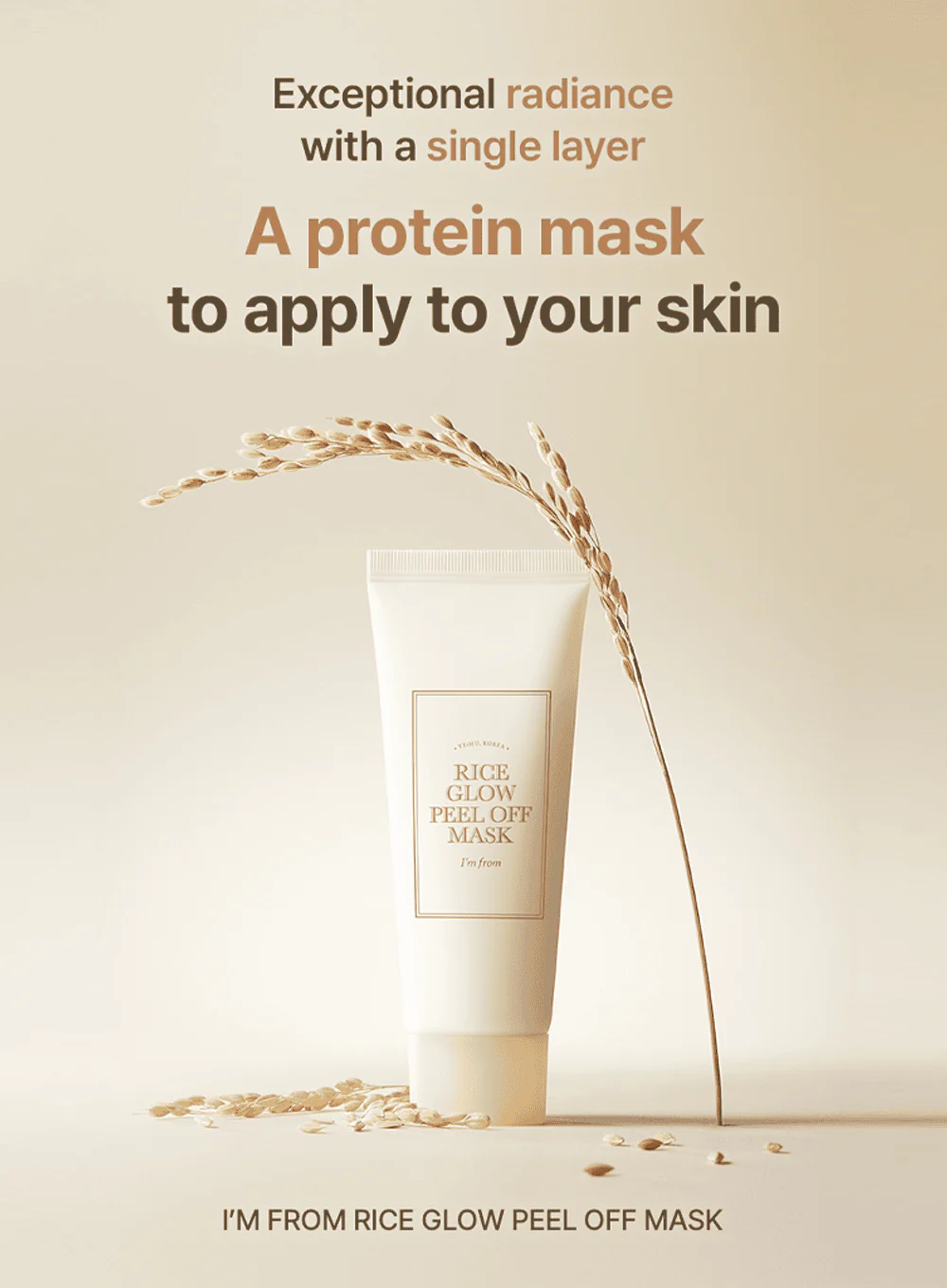 Rice Glow Peel Off Mask (70g) - Image 2