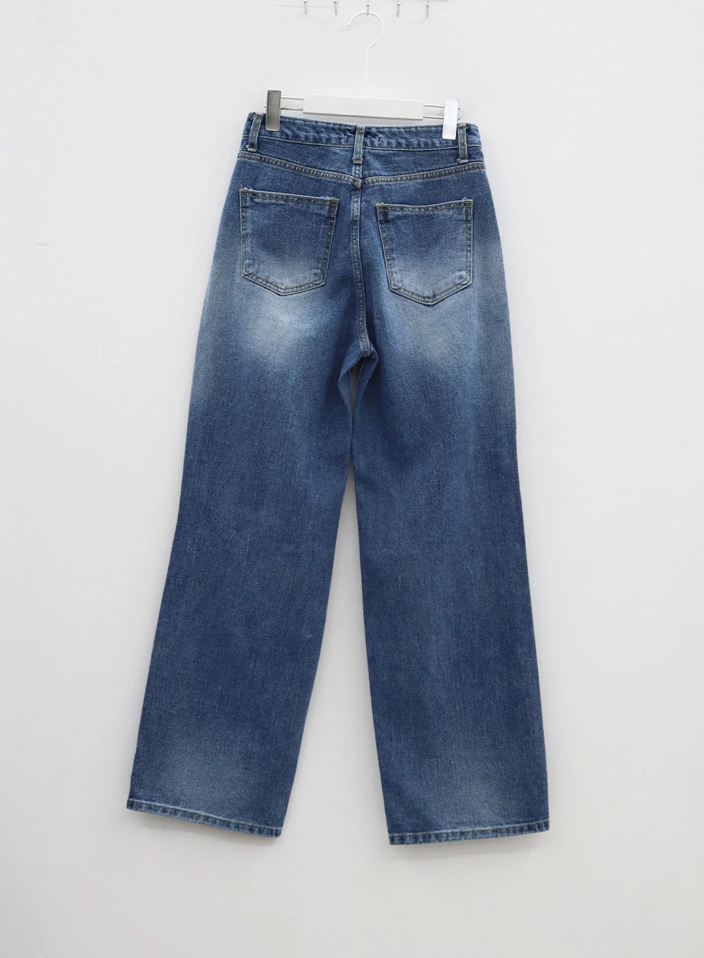 Ripped Knee Blue Jeans BA307 - Image 12