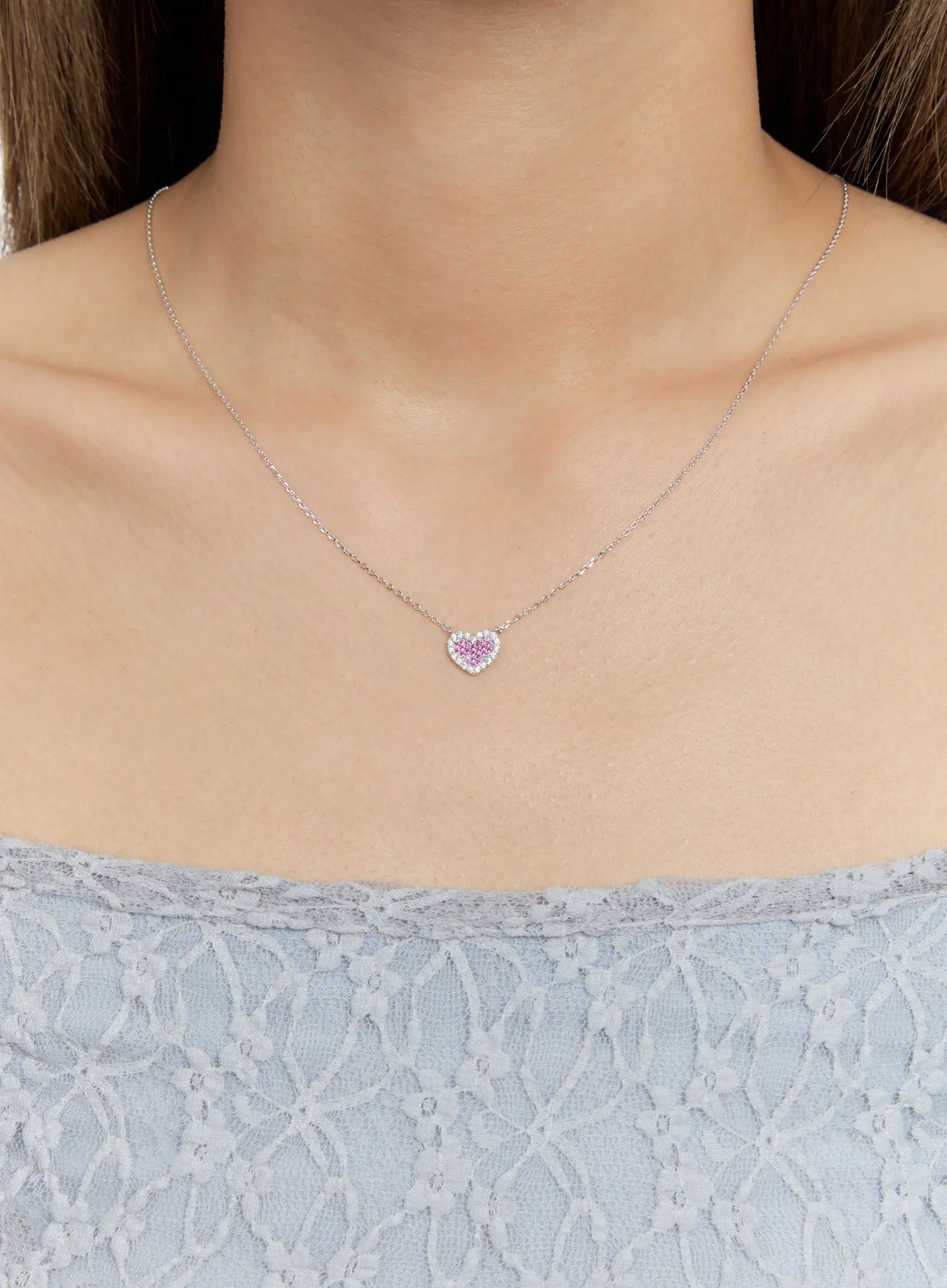 Rose Love Spark Necklace IS517