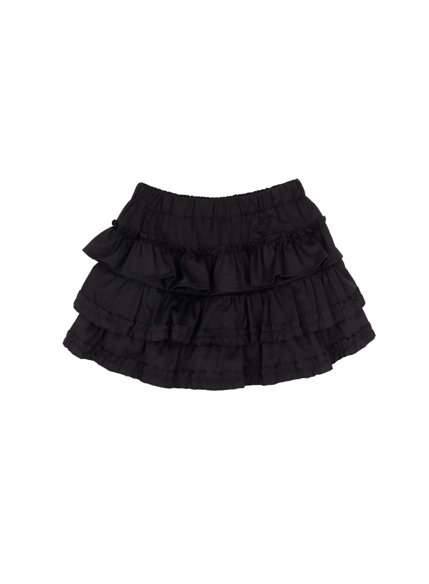 Ruffle Layered Mini Skirt CM524 - Image 11