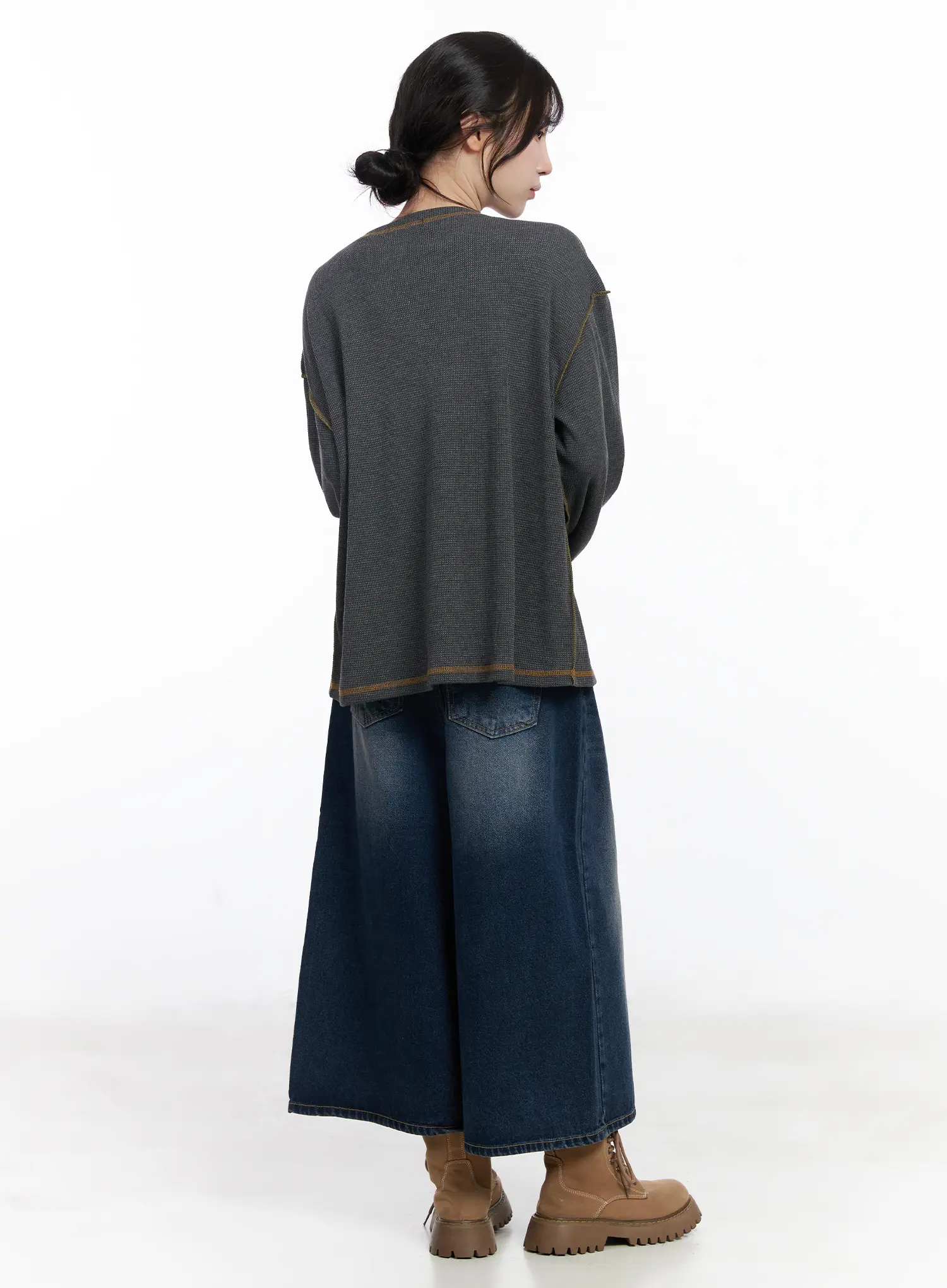 Sadi Baggy Denim Shorts CJ527 - Image 7