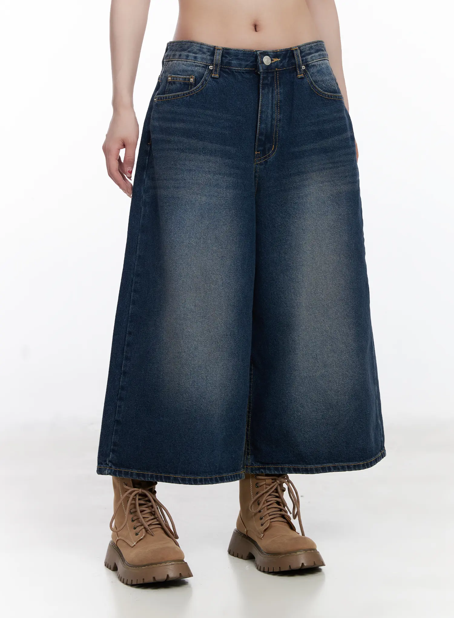 Sadi Baggy Denim Shorts CJ527 - Image 9