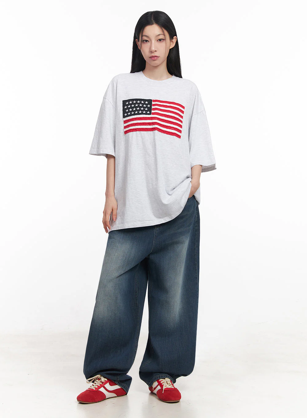 Selene Baggy Jeans IY516 - Image 8