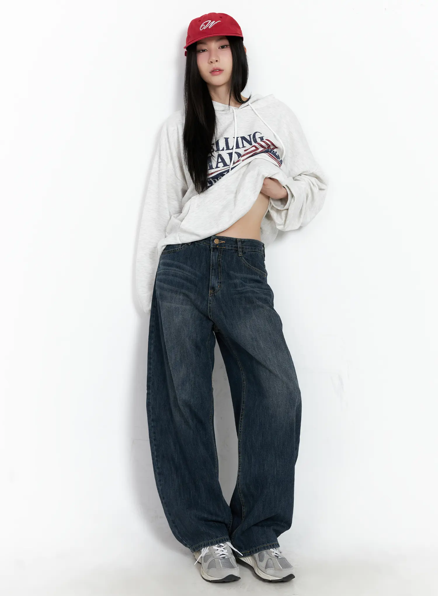 Seoy Washed Denim Jeans CG525 - Image 8
