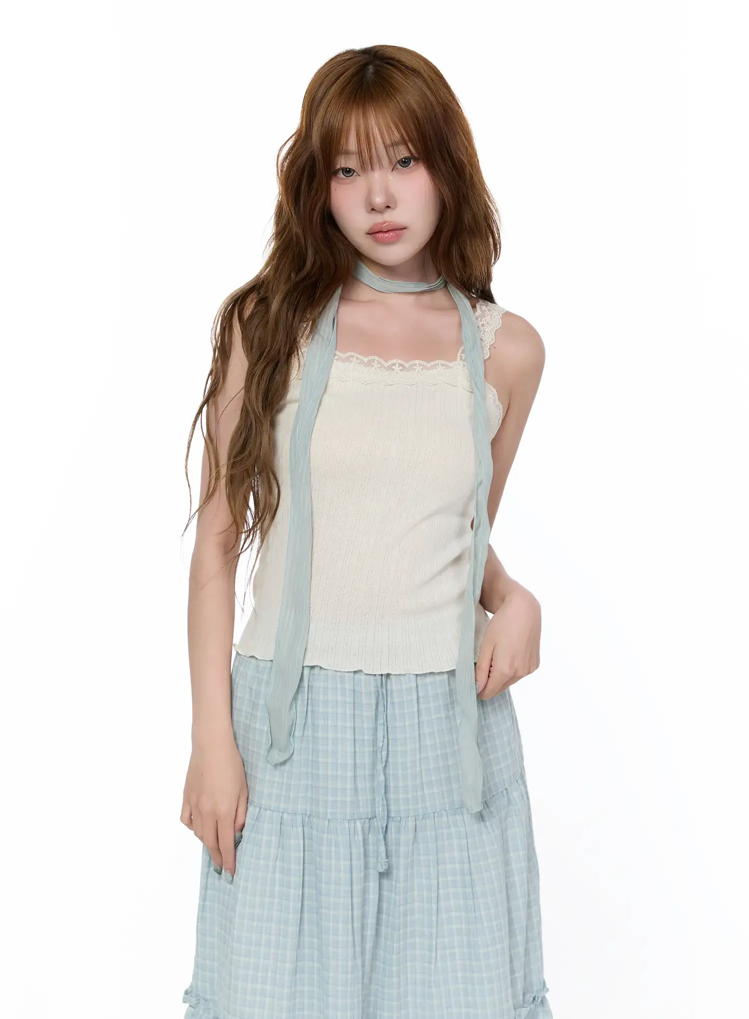 Sheer Lightweight Scarf CA520 - Image 2