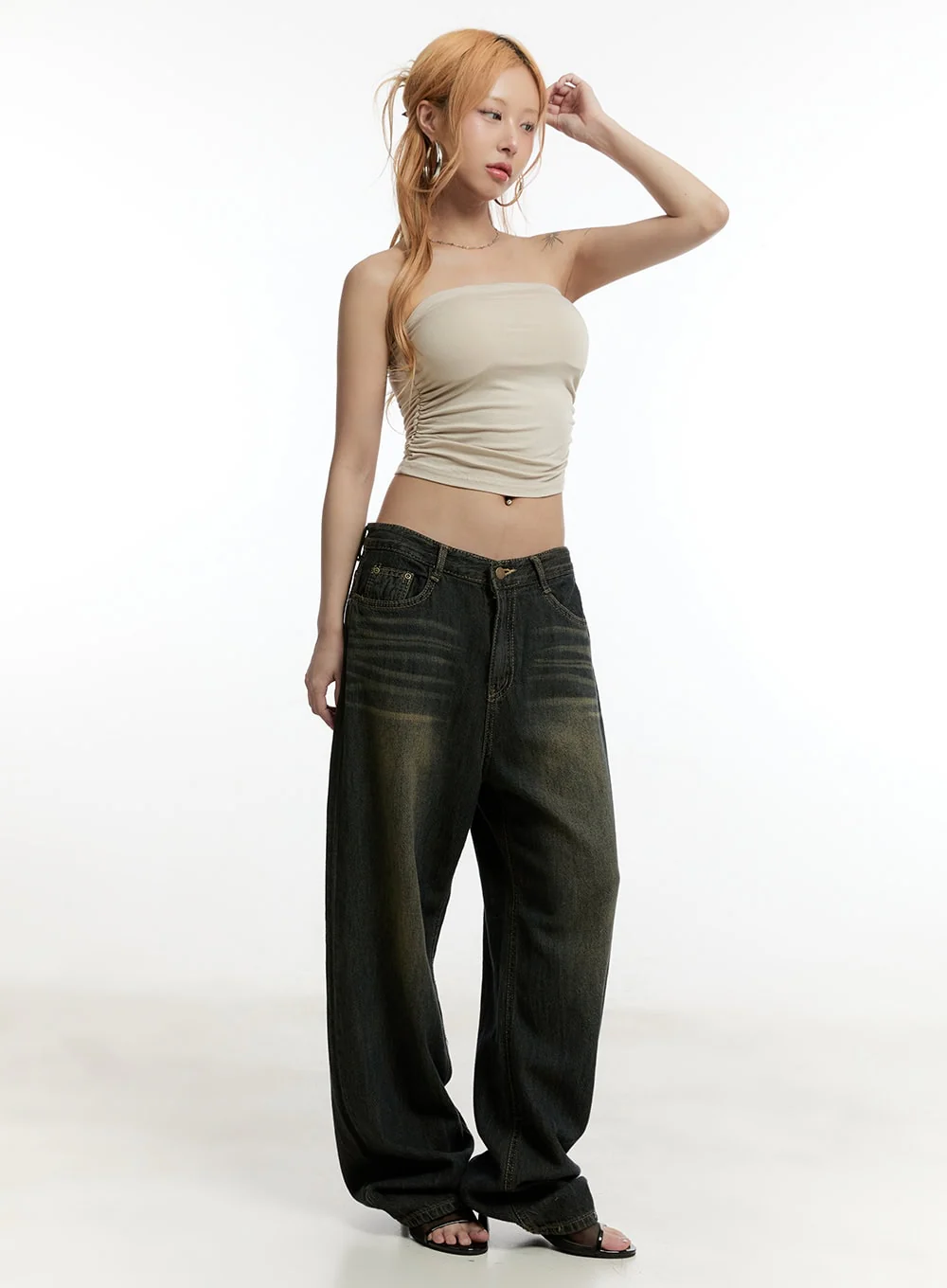 Shirred Detail Top CY506 - Image 3