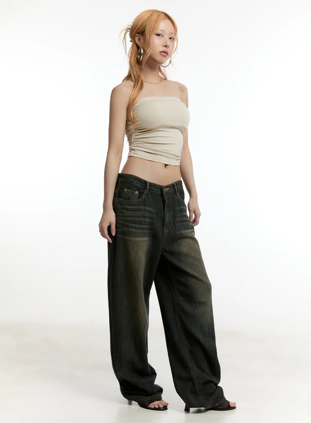 Shirred Detail Top CY506 - Image 4