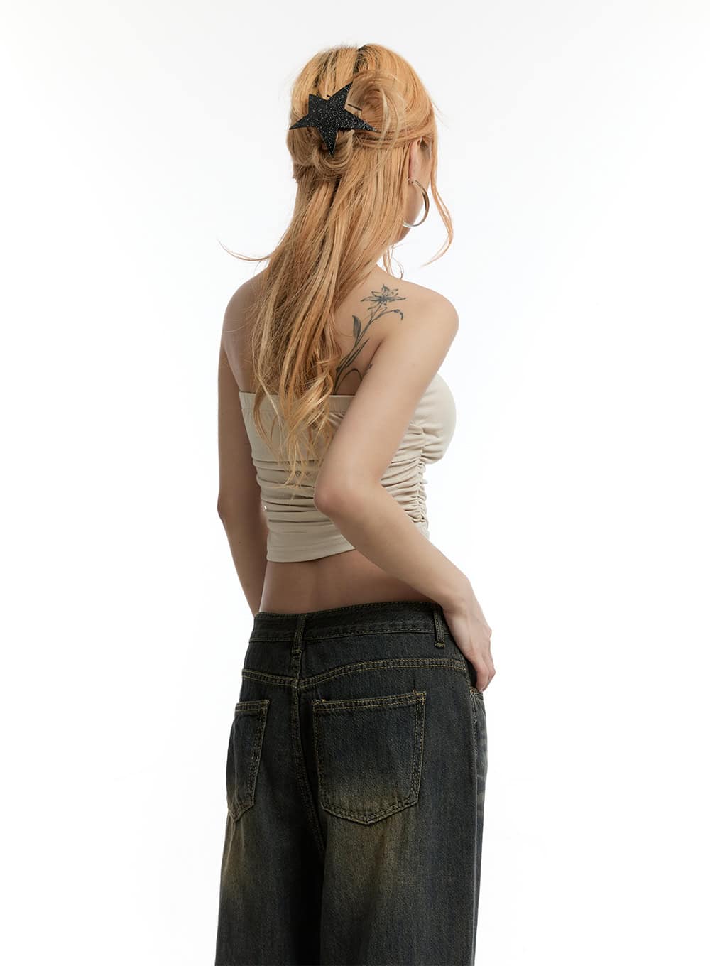 Shirred Detail Top CY506 - Image 6