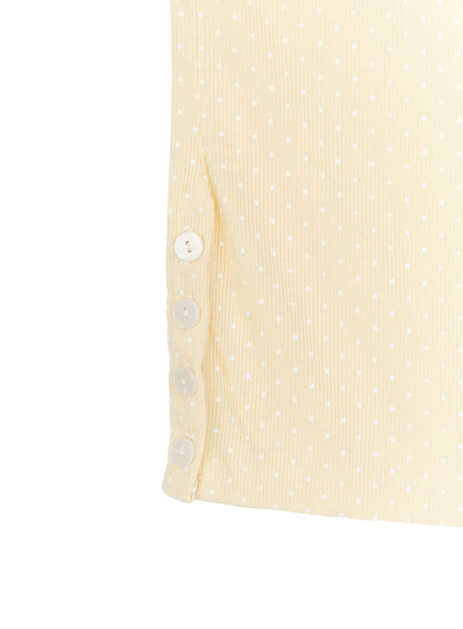 Side Button Polka Dot Halter Top CM525 - Image 5