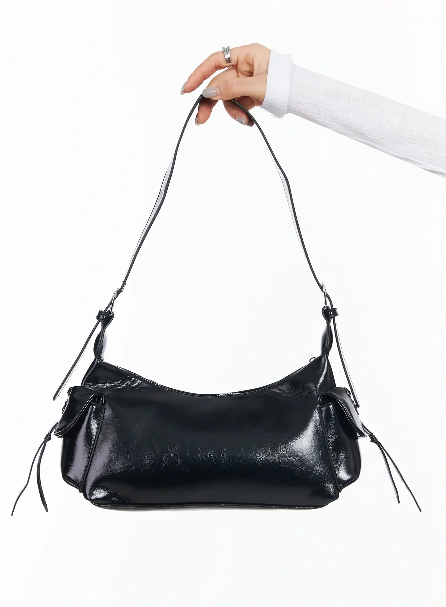 Side Corset Detail Shoulder Bag CA513