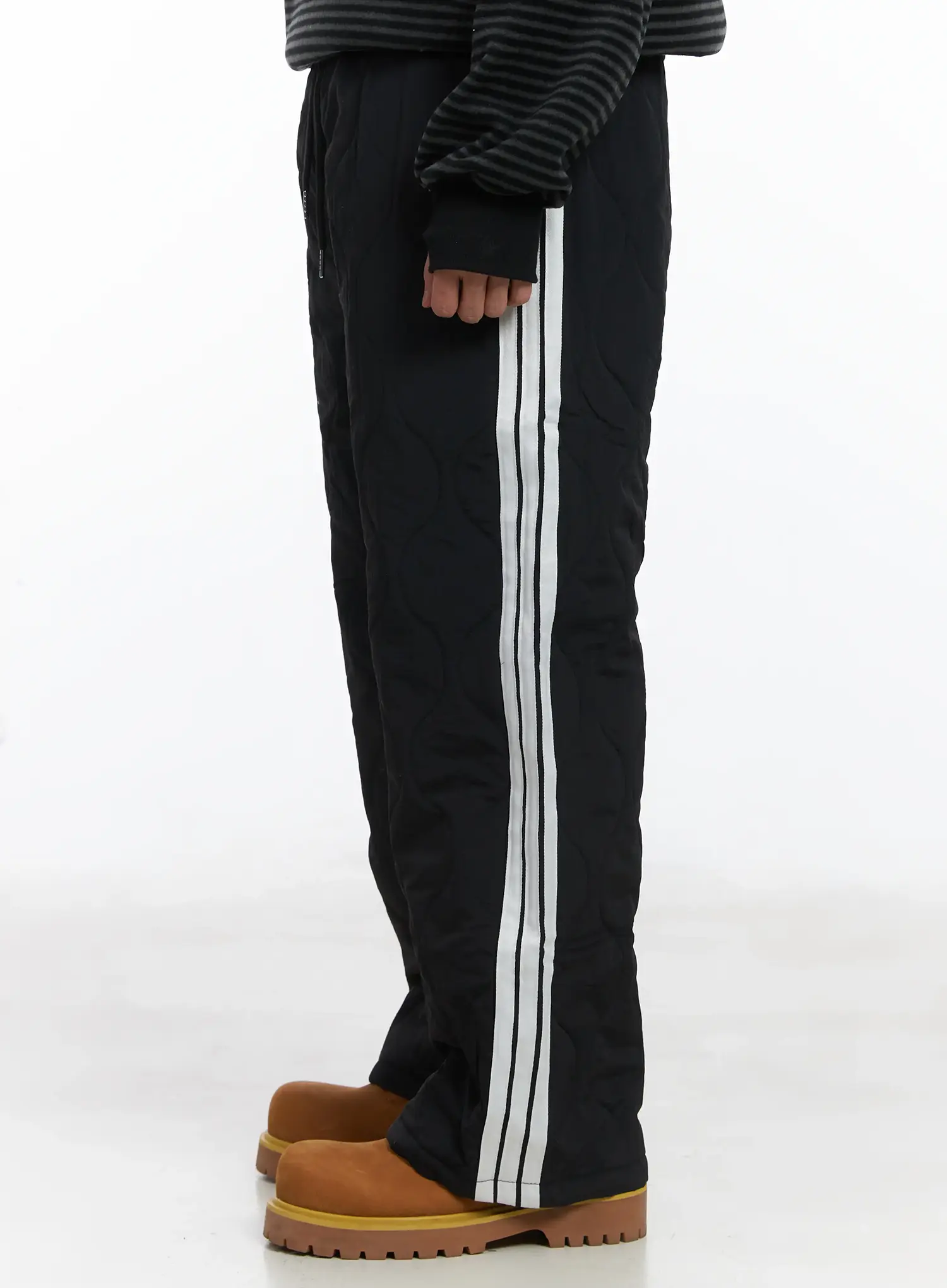 Side Lined Adjustable Track Pants ID515 - Image 6