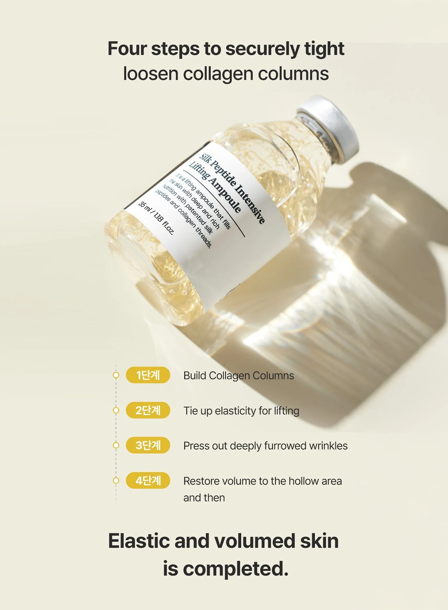 Silk Peptide Intensive Lifting Ampoule (35ml) - Image 7