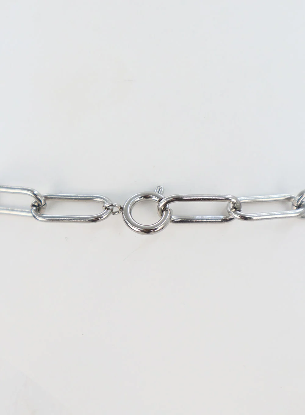 Silver Color Chain Necklace CY323 - Image 6