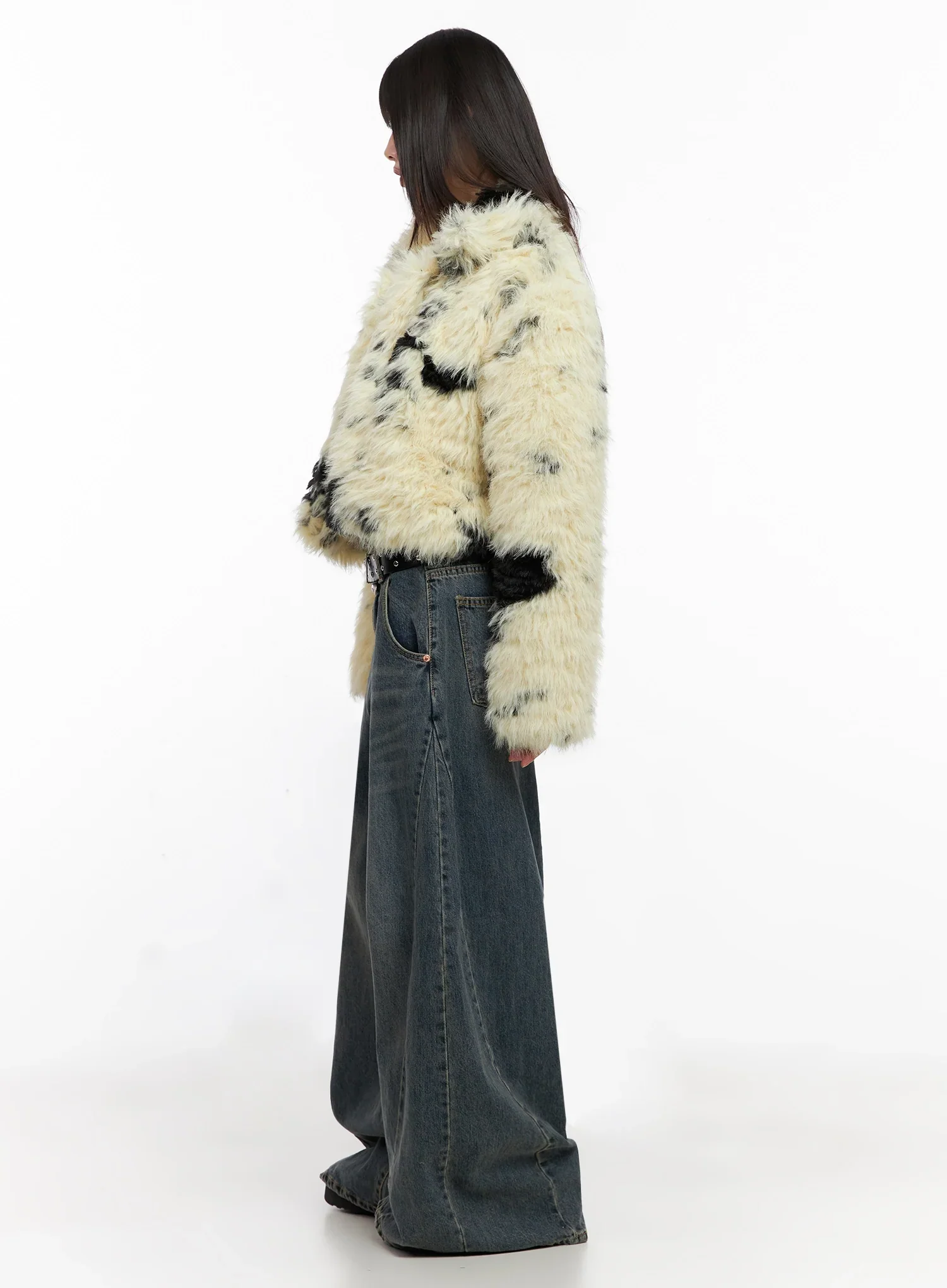 Skyler Washed Balloon Fit Jeans IN503 - Image 7