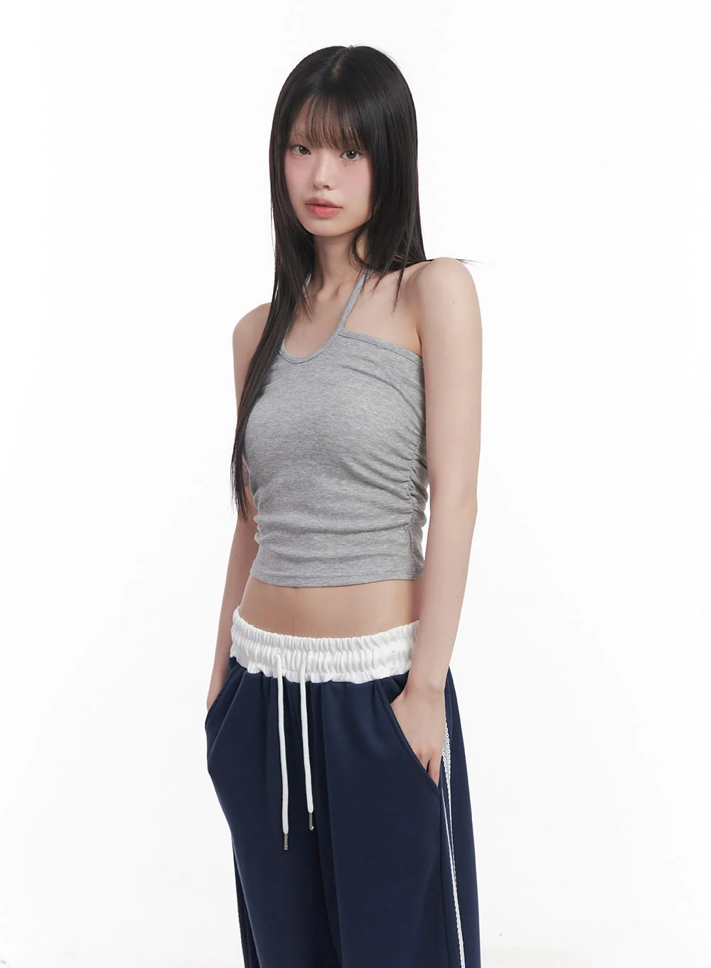 Slim-Fit Halter Cami CU506 - Image 11