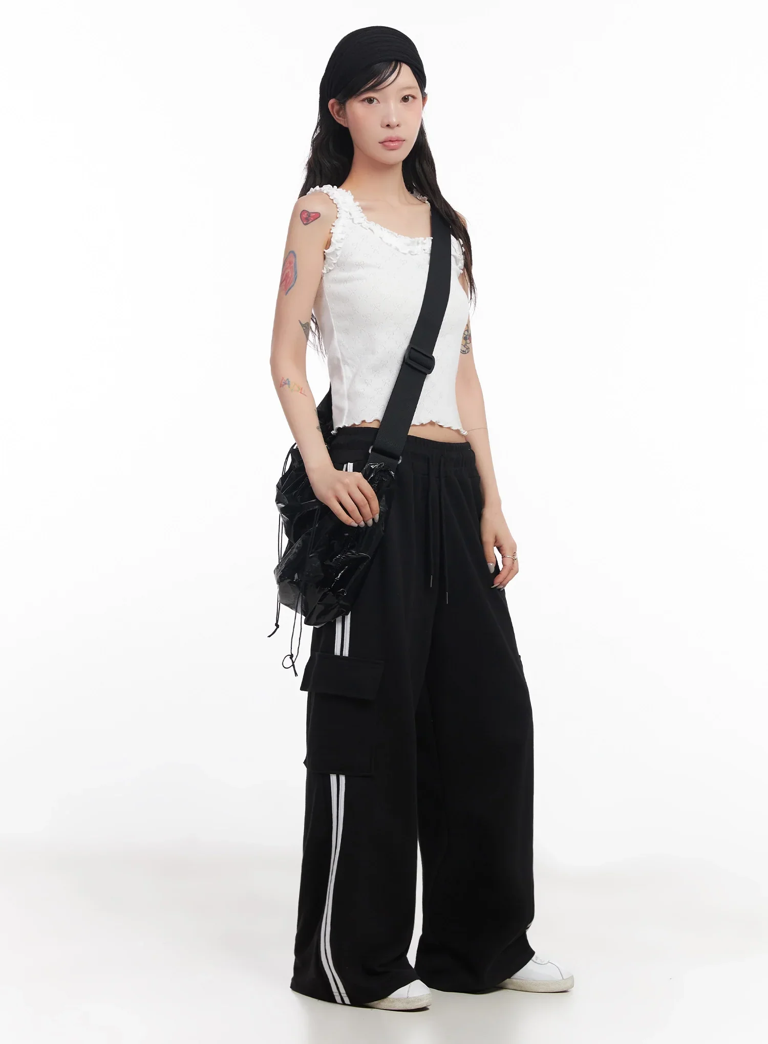 Slouchy Gloss Crossbody Bag IC503 - Image 7