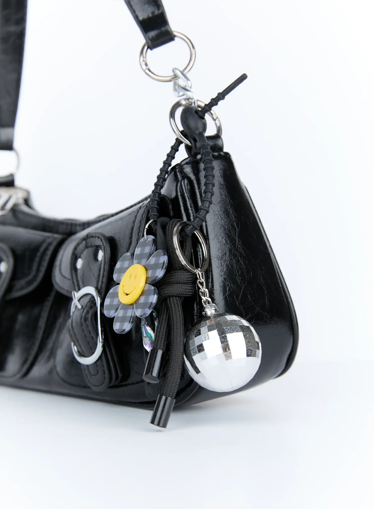 Smiley Flower Keychain Set IG512 - Image 2