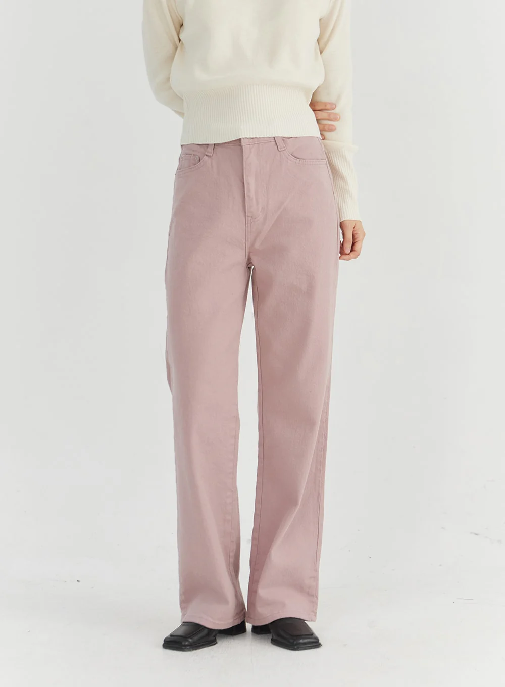 Soft Color Wide Pants ON303 - Image 2