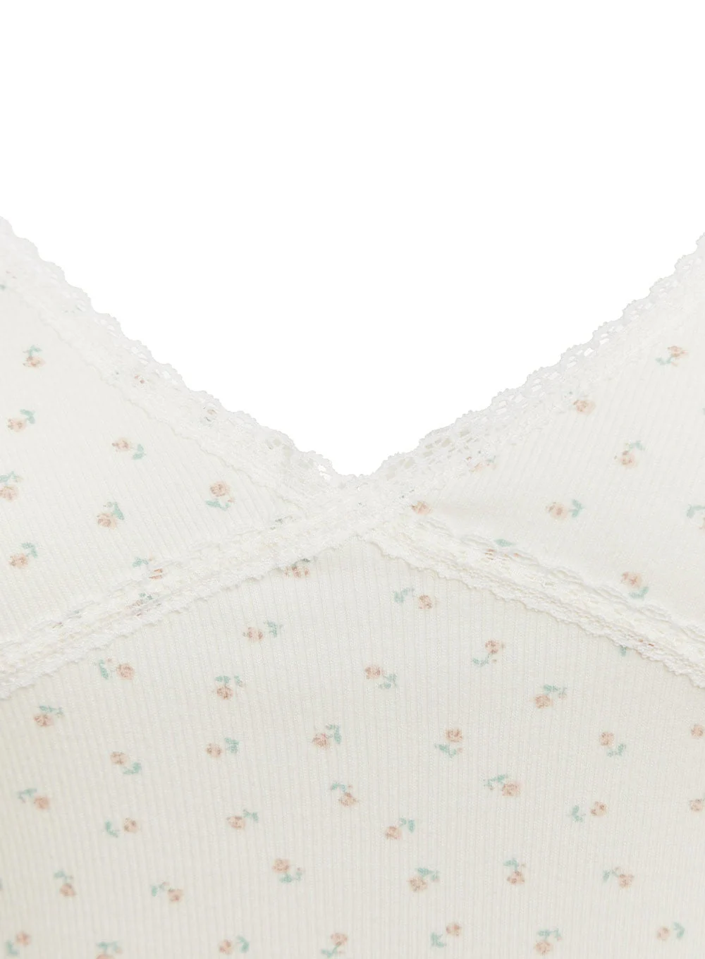 Soft Floral Lace Cami Top IA524 - Image 5