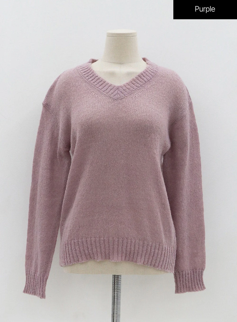 Soft V-Neck Knit OO07 - Image 18