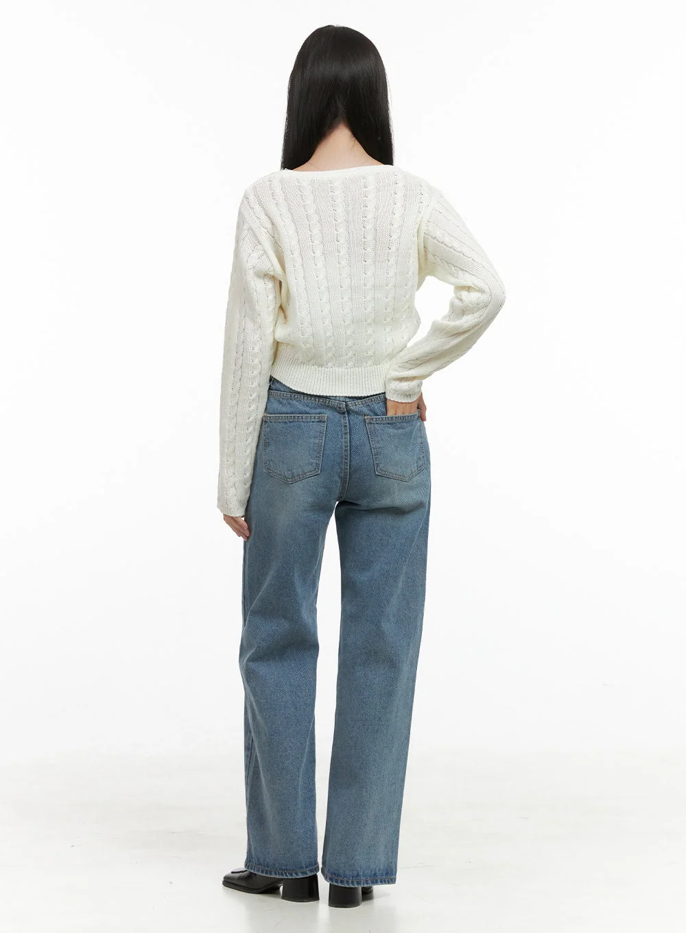 SoftTouch Wool Blend Top OS411 - Image 3