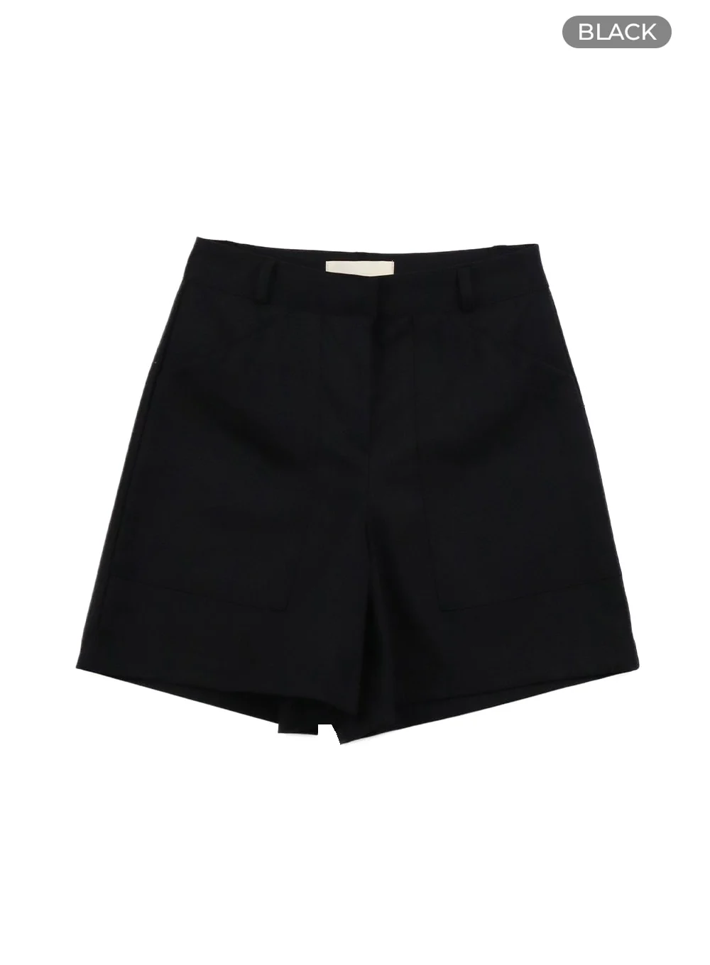 Solid Loose Fit Shorts OA429 - Image 9