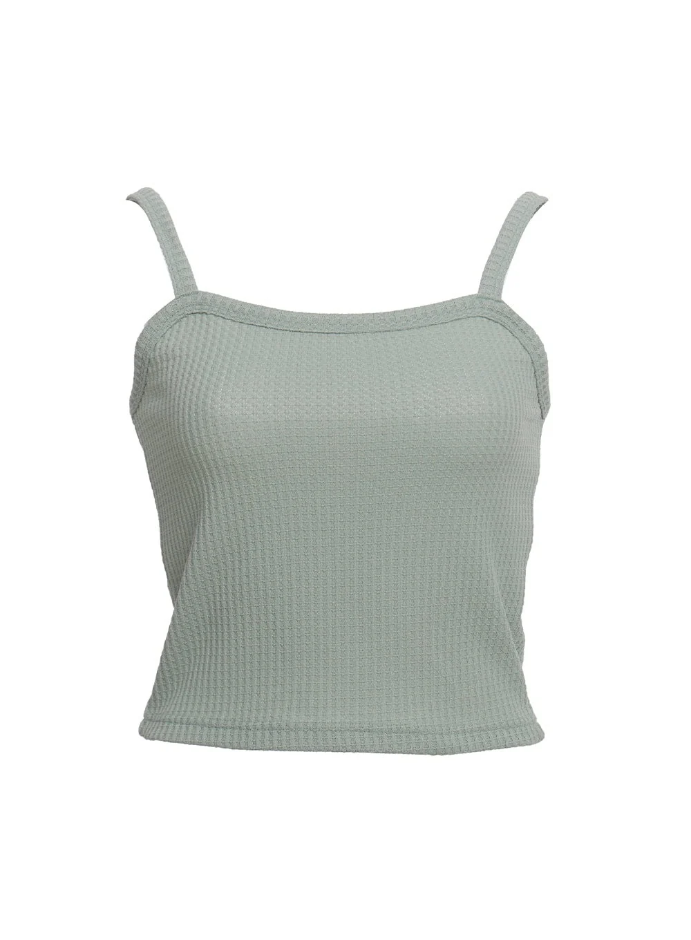 Solid Square Neck Cami Top CU520 - Image 3