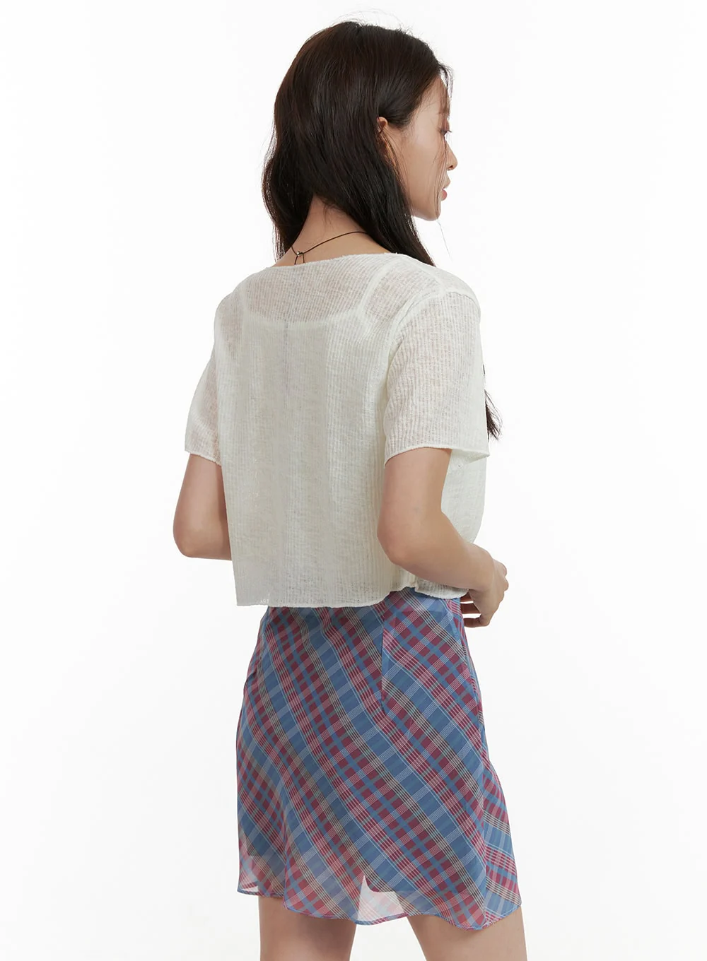 Solid Summer Top and Cardigan OU413 - Image 6