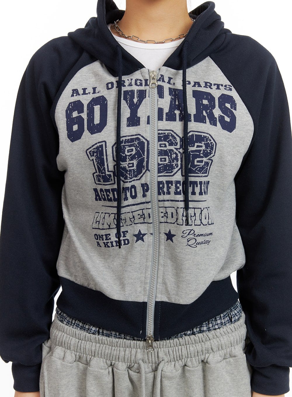 Sporty Chic Varsity Hoodie Jacket CM408 - Image 4