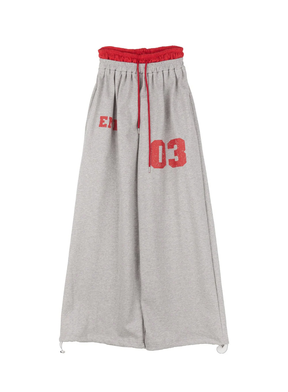 Sporty Layered Sweatpants CY528 - Image 11