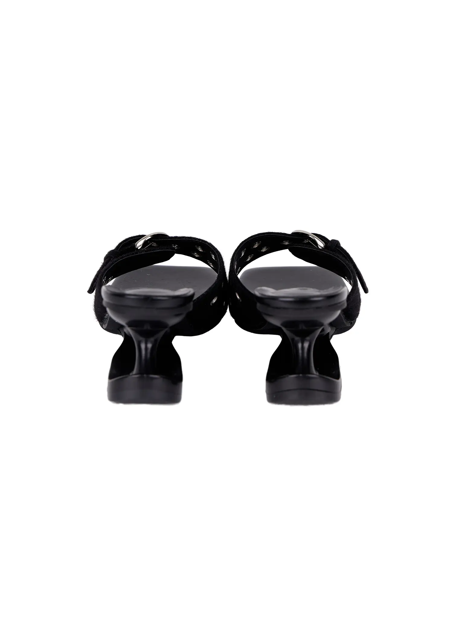 Spotted Print Heel Sandals CA515 - Image 14