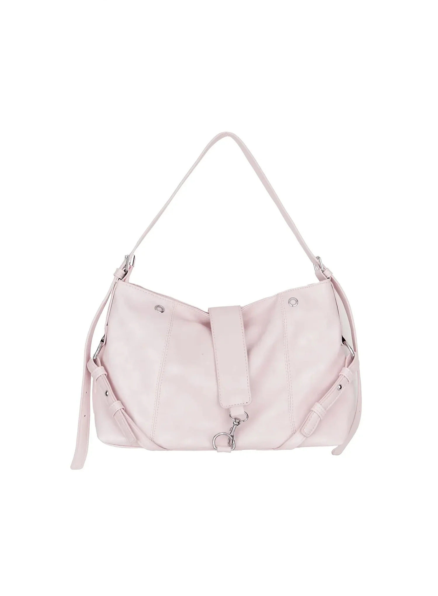 Square Buckle Shoulder Bag IA527 - Image 10