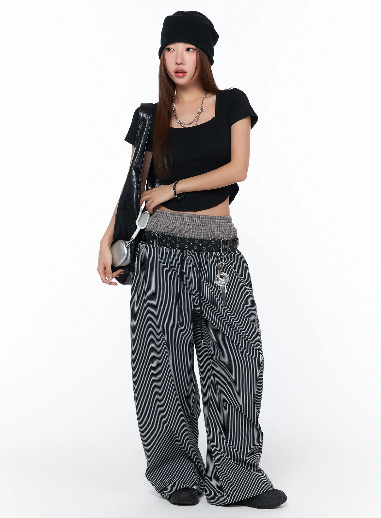 Square Neck Crop Top CA514 - Image 3