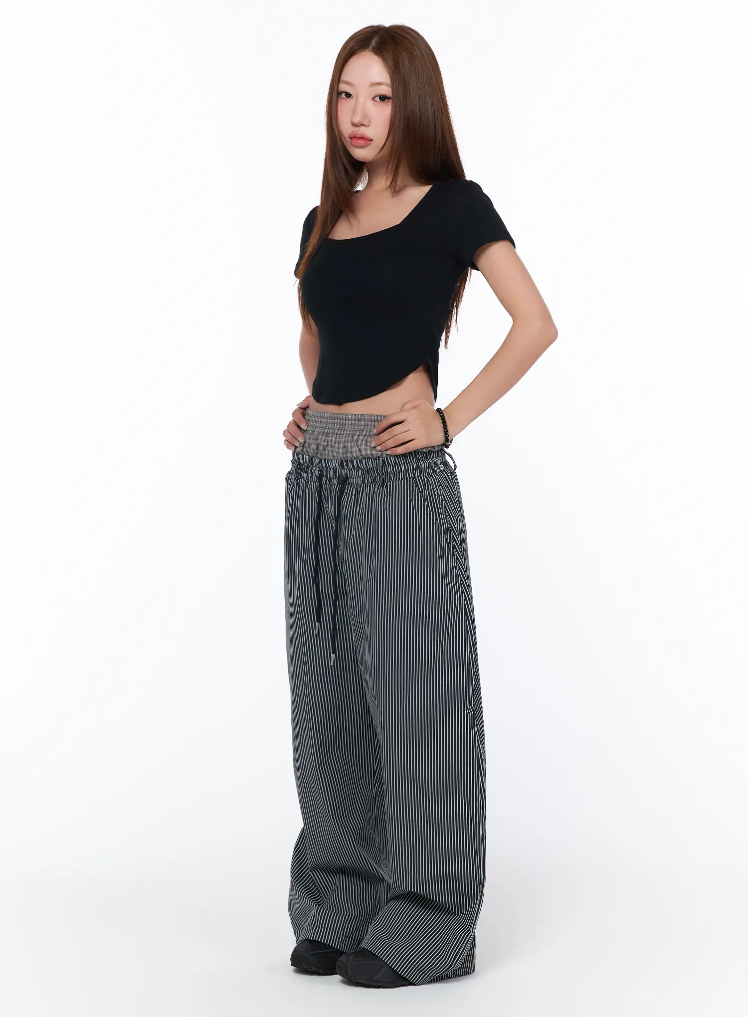 Square Neck Crop Top CA514 - Image 7