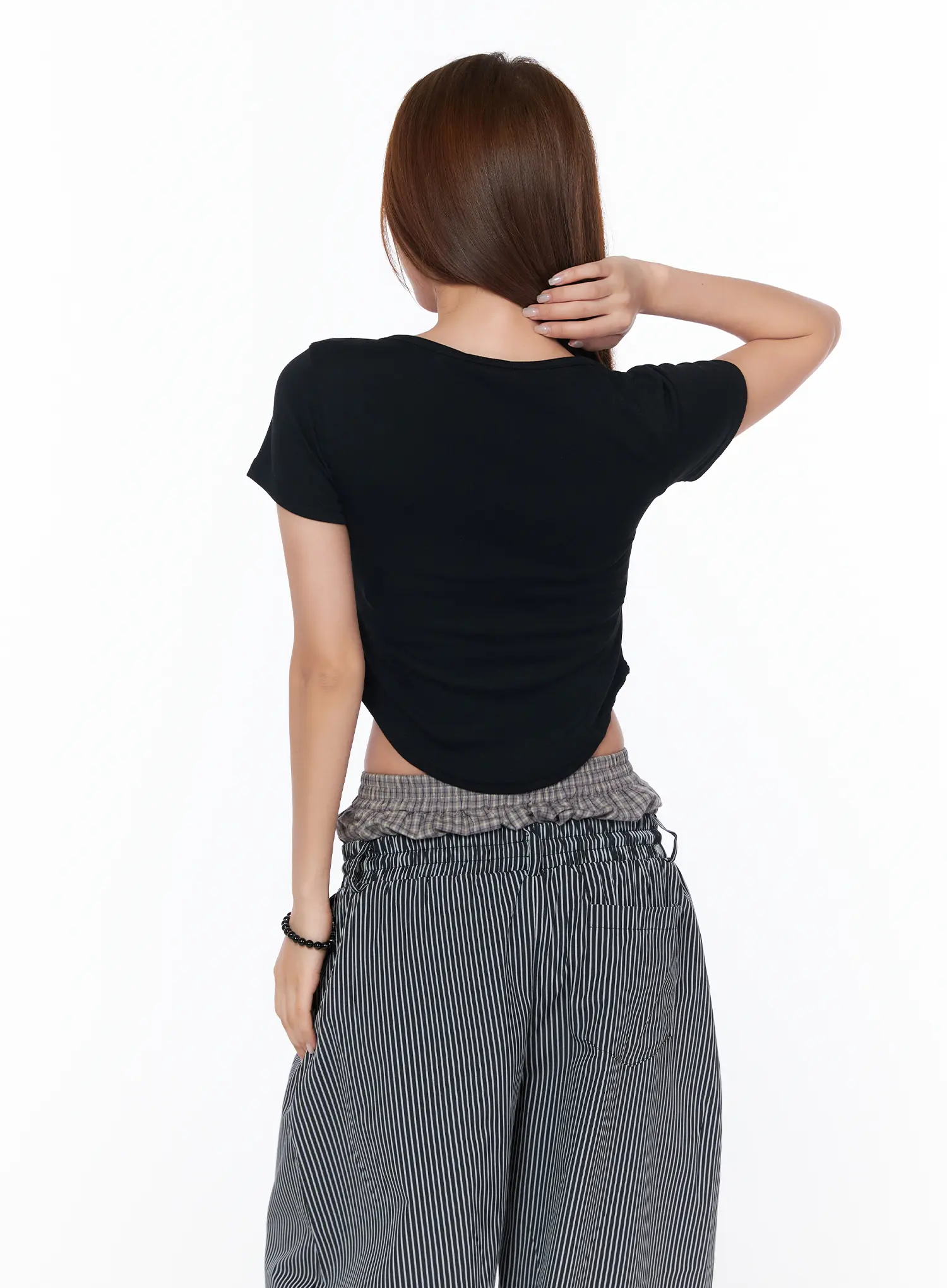 Square Neck Crop Top CA514 - Image 9