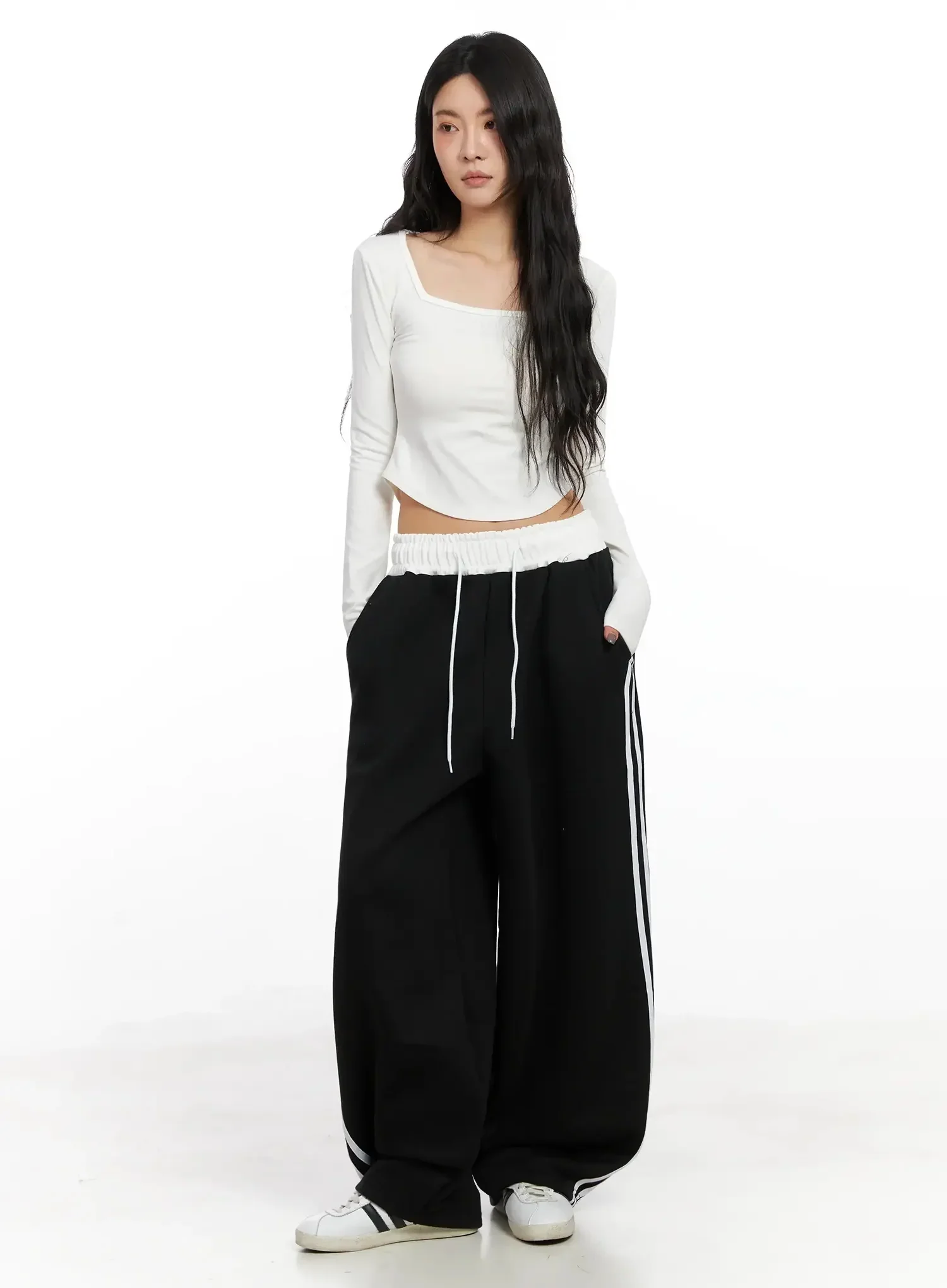 Square Neck Crop Top IN528 - Image 5