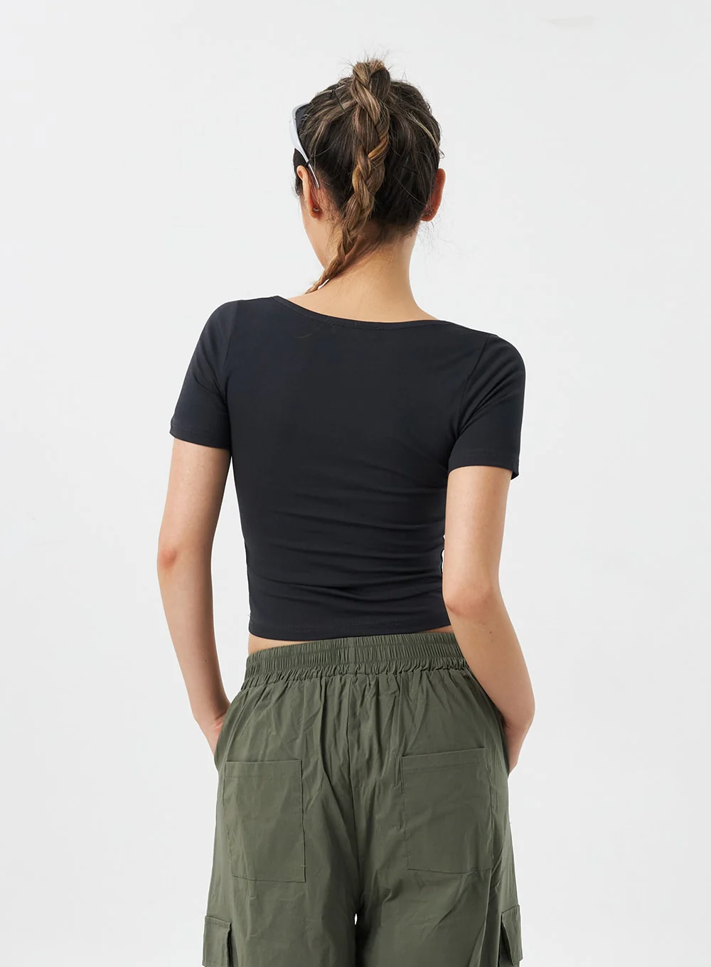 Square Neck Tee CY308 - Image 5