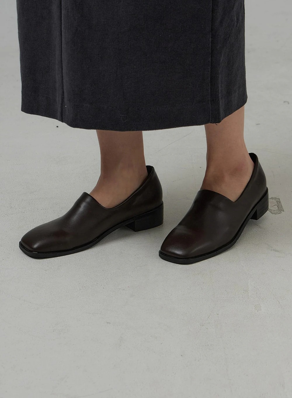 Square Toe Loafers OJ302 - Image 6