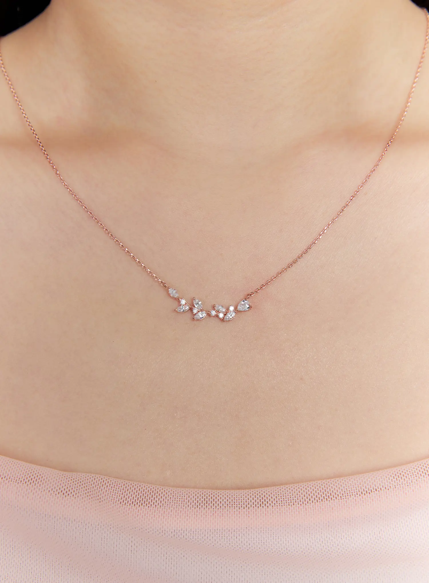 Stalk Line Necklace IS517 - Image 4