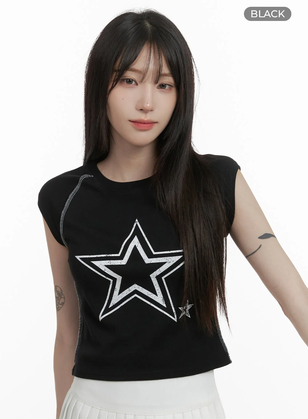 Star Graphic Tee OA426 - Image 7