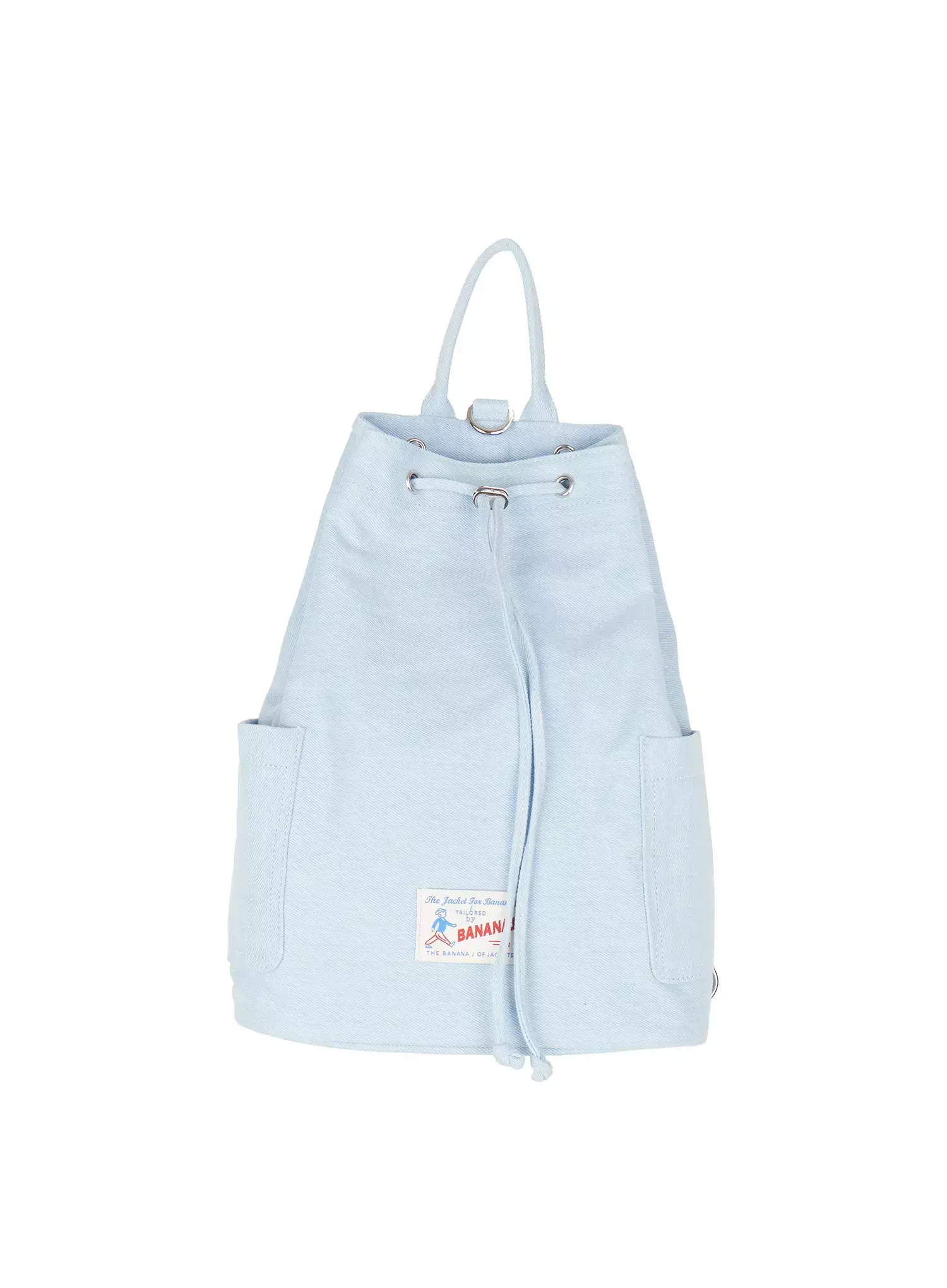 Stitched Canvas Drawstring Bag IU512 - Image 4